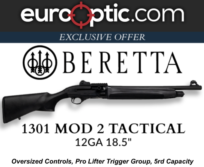 Beretta 1301 Mod 2 Tactical On Sale At EuroOptic $1199