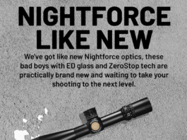 Nightforce Like New, Deals in optics Mile High Shooting