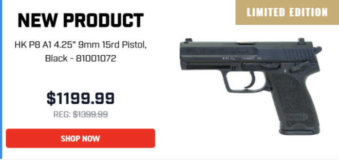 Palmetto State Armory HK P8 A1 On Sale