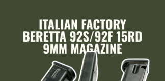 Beretta 92 surplus magazines