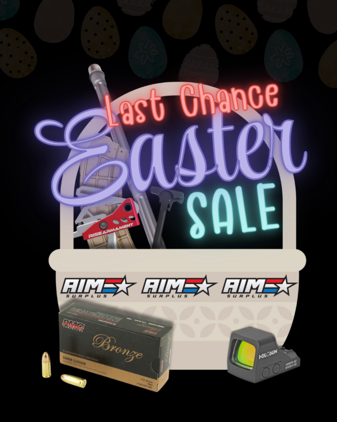 Aimsurplus easter sale