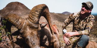 Leupold win a sheep hunt