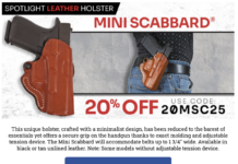 De Santis Gunhide 20% Off The Mini Scabbard and Inner Piece 2.0 Holsters