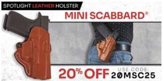 De Santis Gunhide 20% Off The Mini Scabbard and Inner Piece 2.0 Holsters