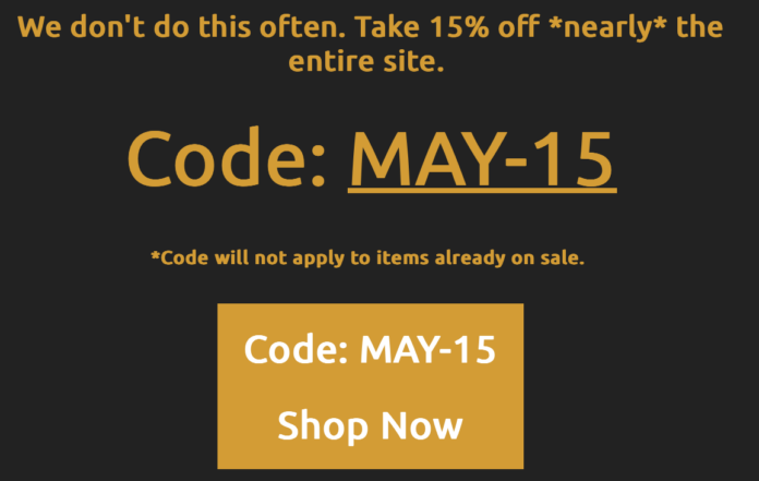 Big Tex Ordnance 15% Off Sitewide