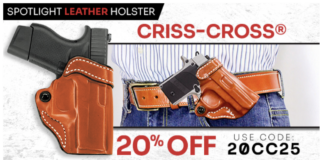 De Santis Gunhide 20% off The Criss Cross and Tuck This II