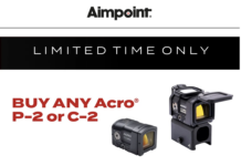 Aimpoint ACRO P2 or C2 get free bag with purchase