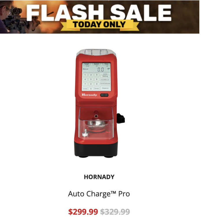 Brownells Hornady auto charge pro on sale $299