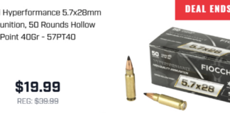 Palmetto State Armory Fiocchi 5.7 ammo on sale