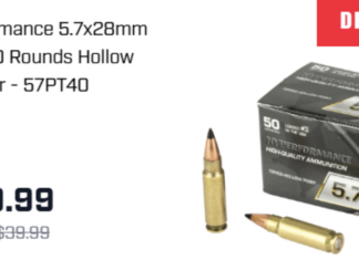 Palmetto State Armory Fiocchi 5.7 ammo on sale