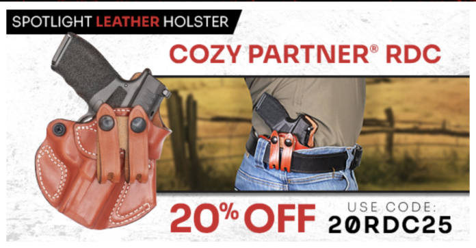De Santis Gunhide 20% off Cozy Partner RDC