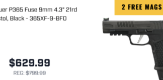SIG Sauer P365 FUSE Palmetto State Armory On Sale