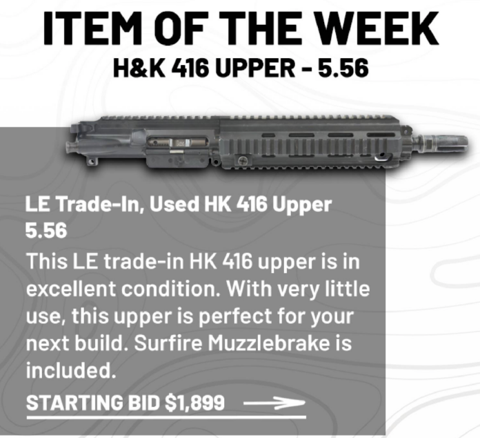 HK 416 Upper At Auction